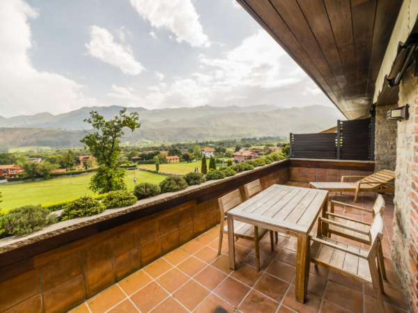 Hotel Romantico Balcon de la Cuesta Asturias Terraza Vistas Balcon