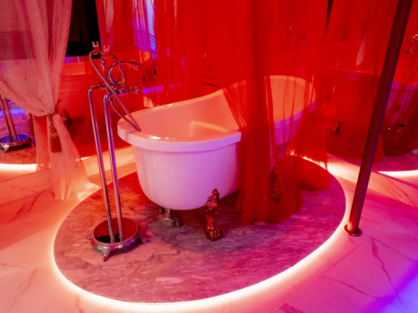 Hotel Villa Paraiso Vip Bilbao Bañera Habitacion