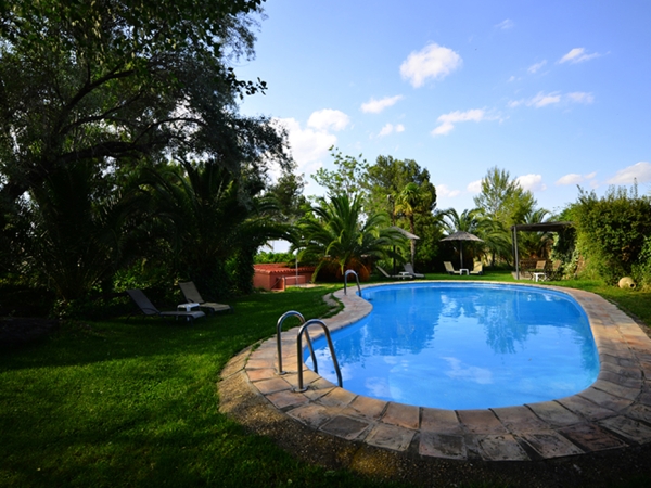 Hotel romántico Montsant en xàtiva valencia la piscina