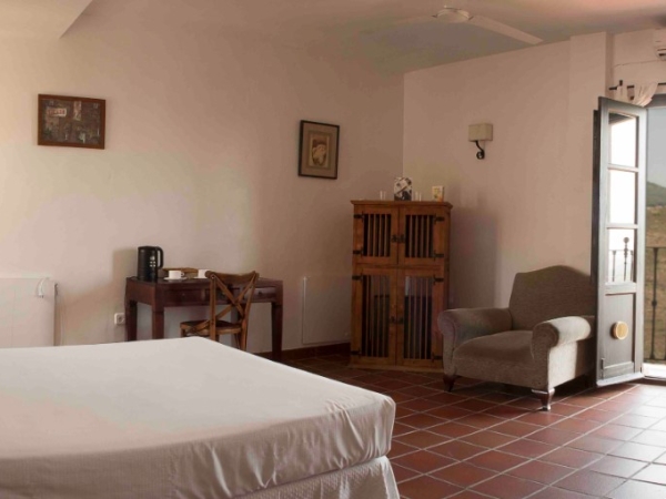 Las habitaciones del hotel cerro del hijar en Malaga